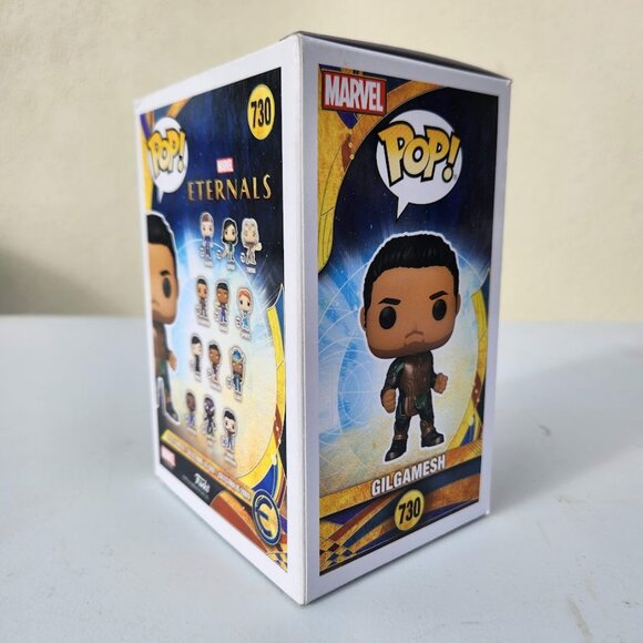 New Funko Pop Gilgamesh Marvel the Eternals Pop! #730 Vinyl Figure Brand new Mak - Picture 3 of 8
